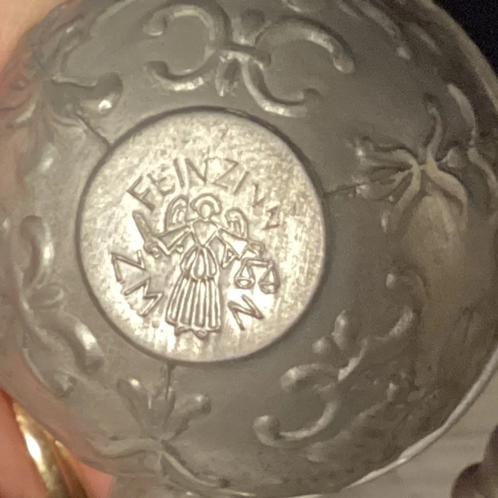 Vintage German Pewter Wedding Cup - Picture 8 of 8